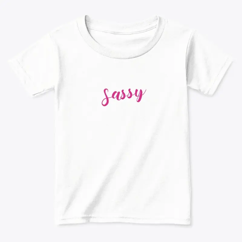 Sassy kids shirt